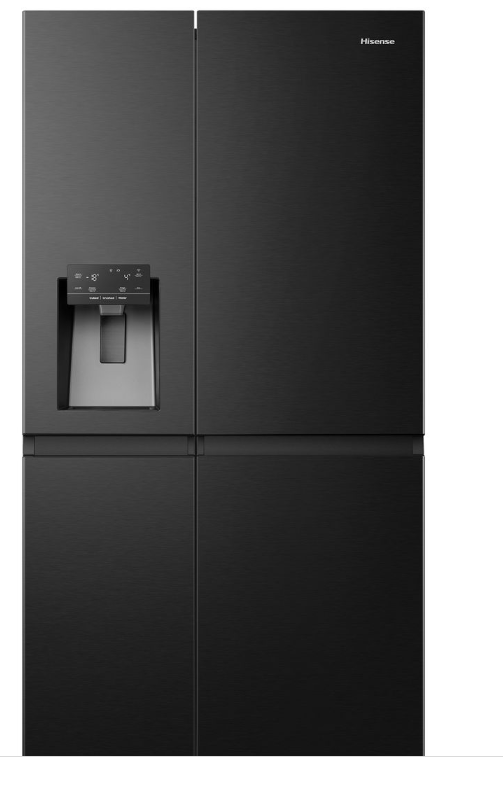 Hisense 601L No Frost Side x Side Fridge Freezer with Water & Ice Dispenser