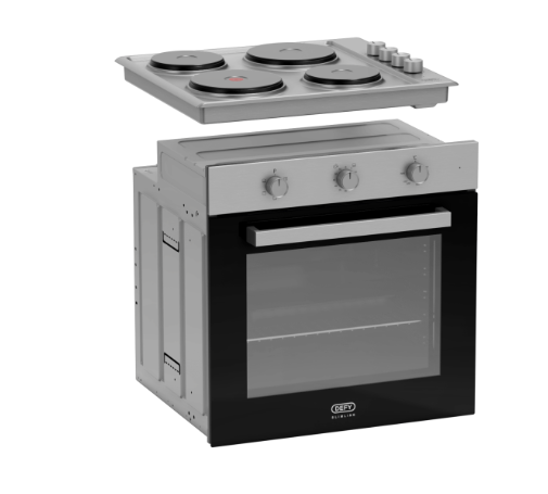 Defy DCB849E Slimline Oven and Hob Box Set (DBO484 & DHD399)