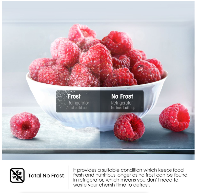 Hisense 508l Titanium Inox Side By Side Fridge H670sit-wd