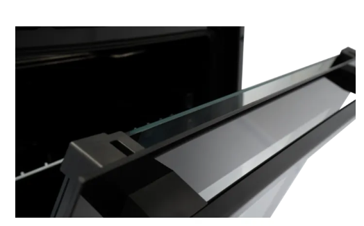 Univa 60cm Oven Ceran Hob Black U336CB-1