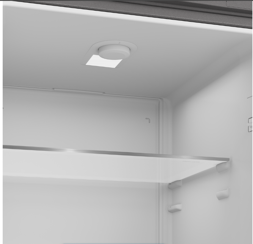 Defy 350L Bottom Freezer Fridge Satin Metallic DAC622