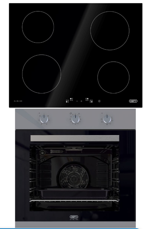 DCB866E Defy Oven and Hob Box Set Bundle (DBO486E & DHD406A)
