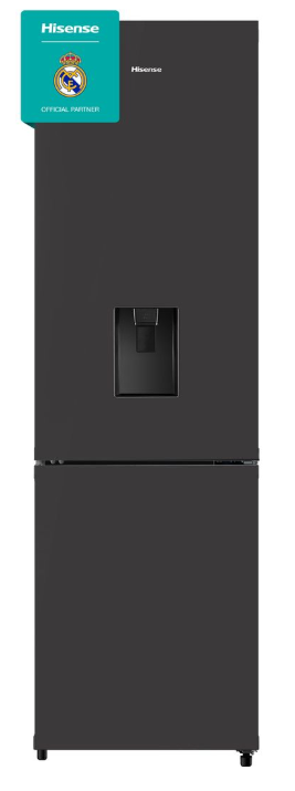 Hisense 263l Water Dispenser Black Glass Fridge H370bmib-wd