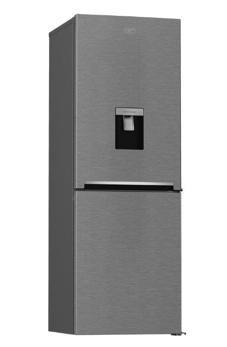 Defy 302L DAC639 Bottom Freezer Fridge Water Dispenser Frost Free Metallic