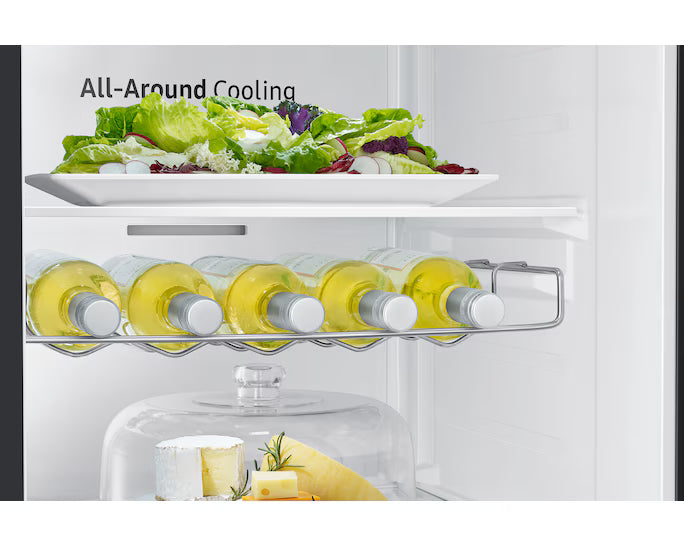 Samsung 510L Black Glass Side by Side Fridge – RS51K54F02A