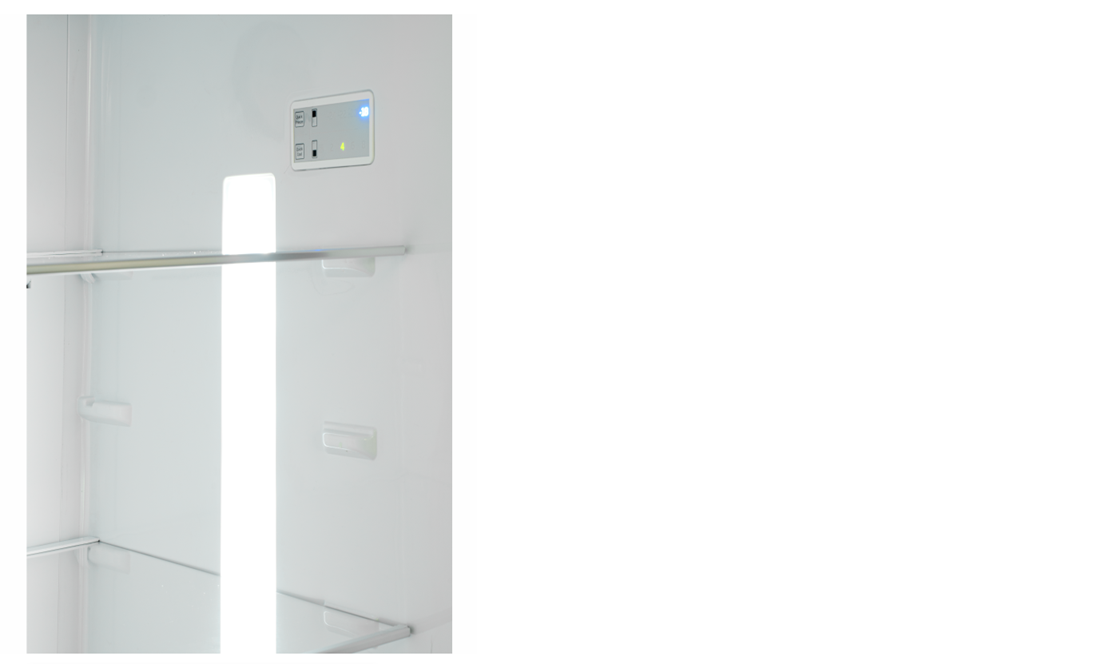 Defy DFF536 559L NatureLight Frost Free Side by Side Fridge Freezer