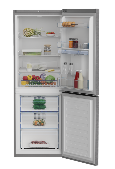 Defy 302L DAC639 Bottom Freezer Fridge Water Dispenser Frost Free Metallic