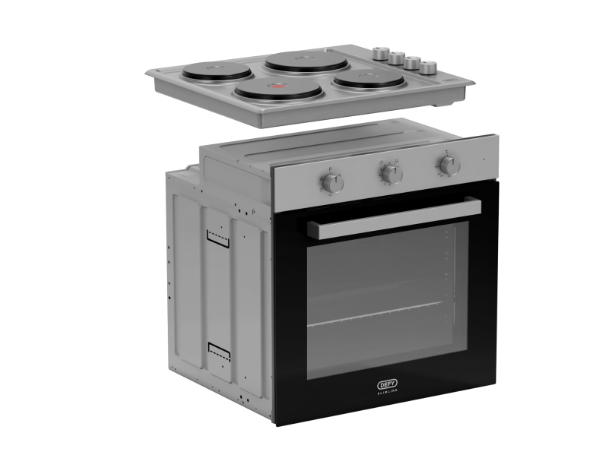 Defy DCB849E Slimline Oven and Hob Box Set (DBO484 & DHD399)